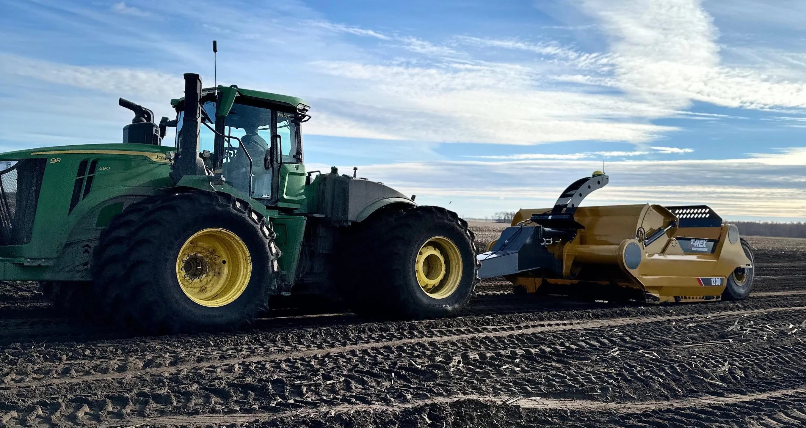 T-Rex Earthmover in action