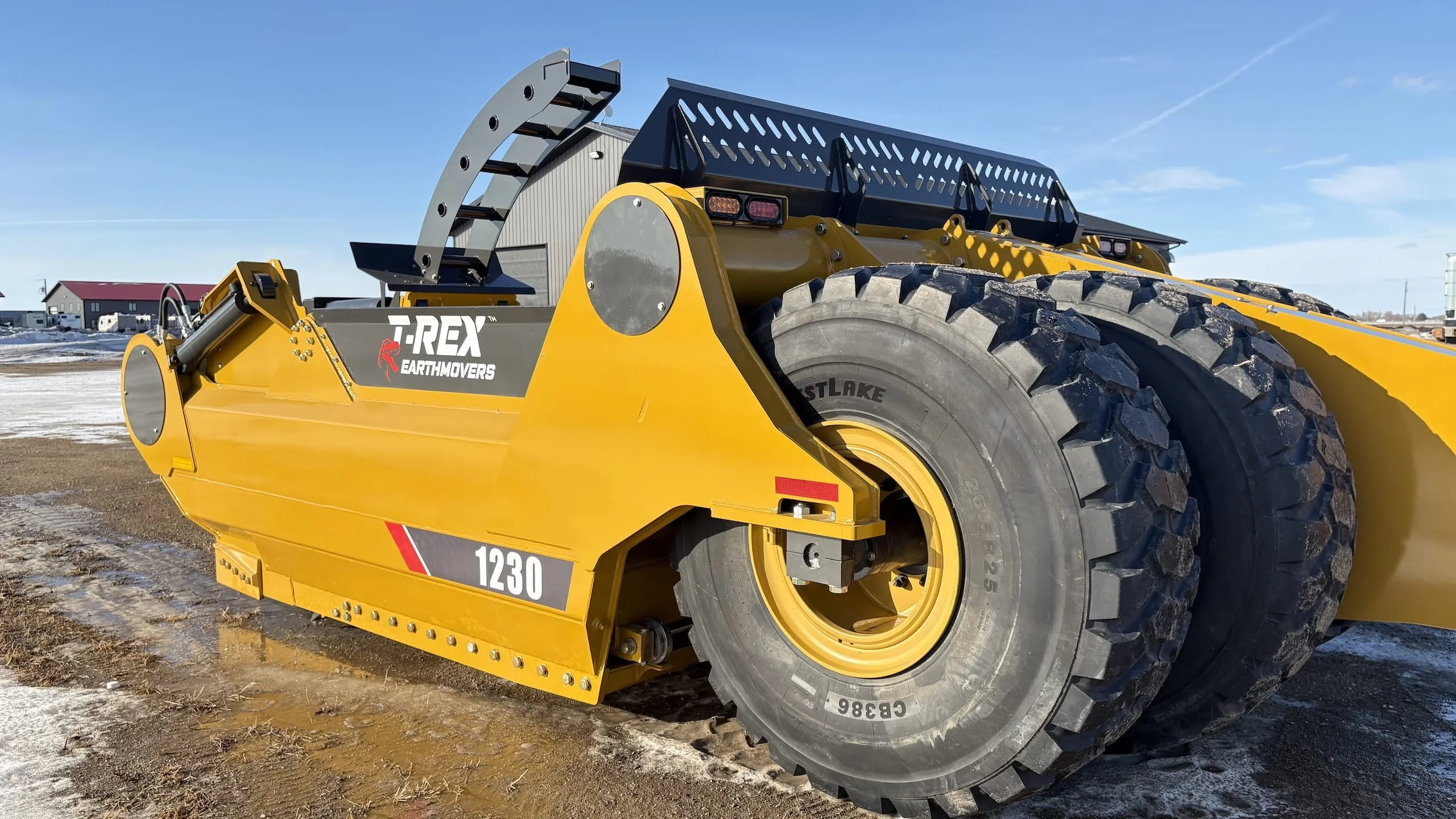 T-Rex Earthmover up close