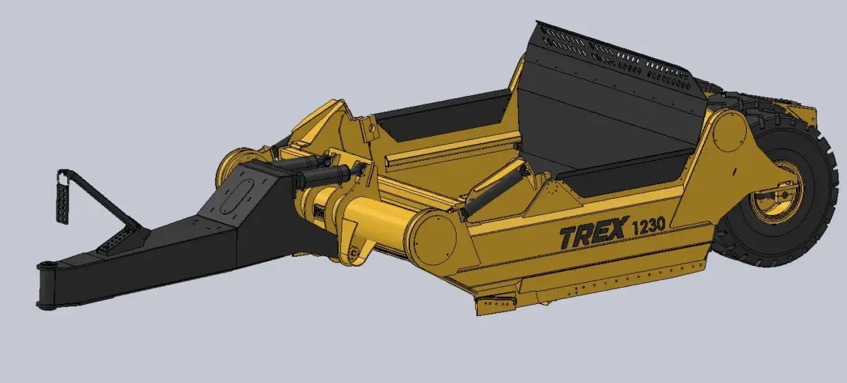 T-Rex Earth Mover Machine